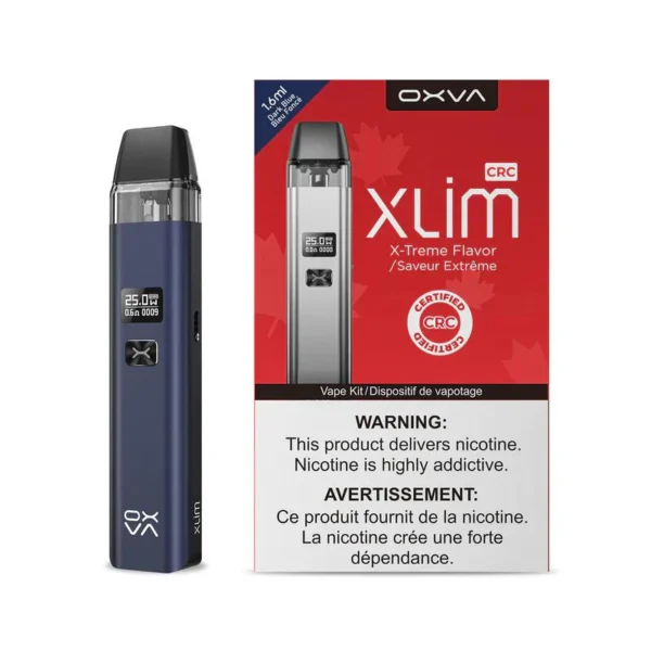 OXVA Xlim Vape Kit Dark Blue