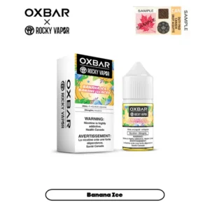 Rocky Vapor OXBAR Banana Ice Juice