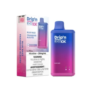 Drip'n Evo 10K Disposable Vape - Blue Razz (10000 Puffs)