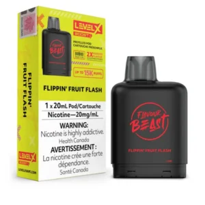 LevelX Replacement Pod Flavour Beast Boost Flippin Fruit Flash