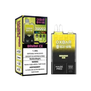 Rocky Vapor OXBAR Maze Pro 10000 Banana Ice