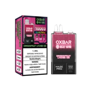 Rocky Vapor OXBAR Maze Pro 10000 Dragon Fruit Lychee Ice