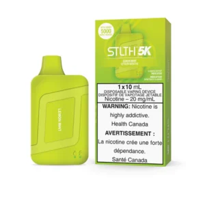 STLTH Lemon Mint Disposable vape 5000 puffs