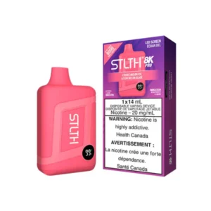 STLTH 8K Pro Lychee Melon Ice Disposable vape 8000 puffs