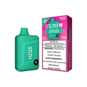 STLTH 8K Pro Watermelon Lime Ice Disposable vape 8000 puffs