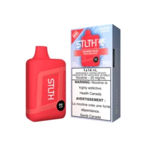 STLTH 8K Pro Strawberry Lime Ice Disposable vape 8000 puffs