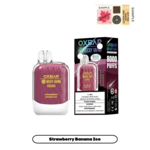 Rocky Vapor OXBAR G8000 Strawberry Banana