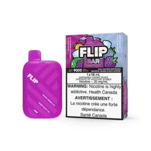 FLIP Bar Grape Punch Ice & Berry Blast Ice 9000 puffs Disposable Vape