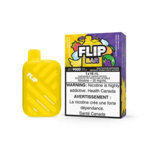 FLIP Bar Razz Nana Ice & Grape Punch Ice 9000 puffs Disposable Vape
